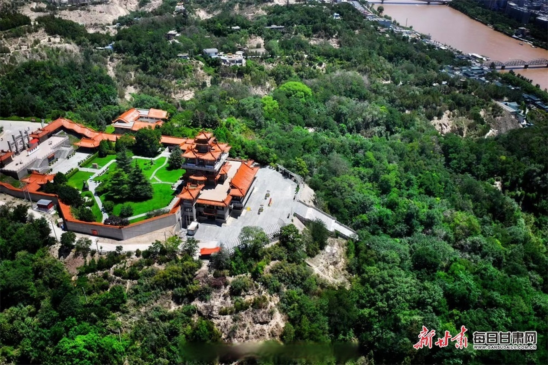 到兰州碑林 赏书法精粹 看生态美景 交响丝路·如意甘肃 #兰州文化