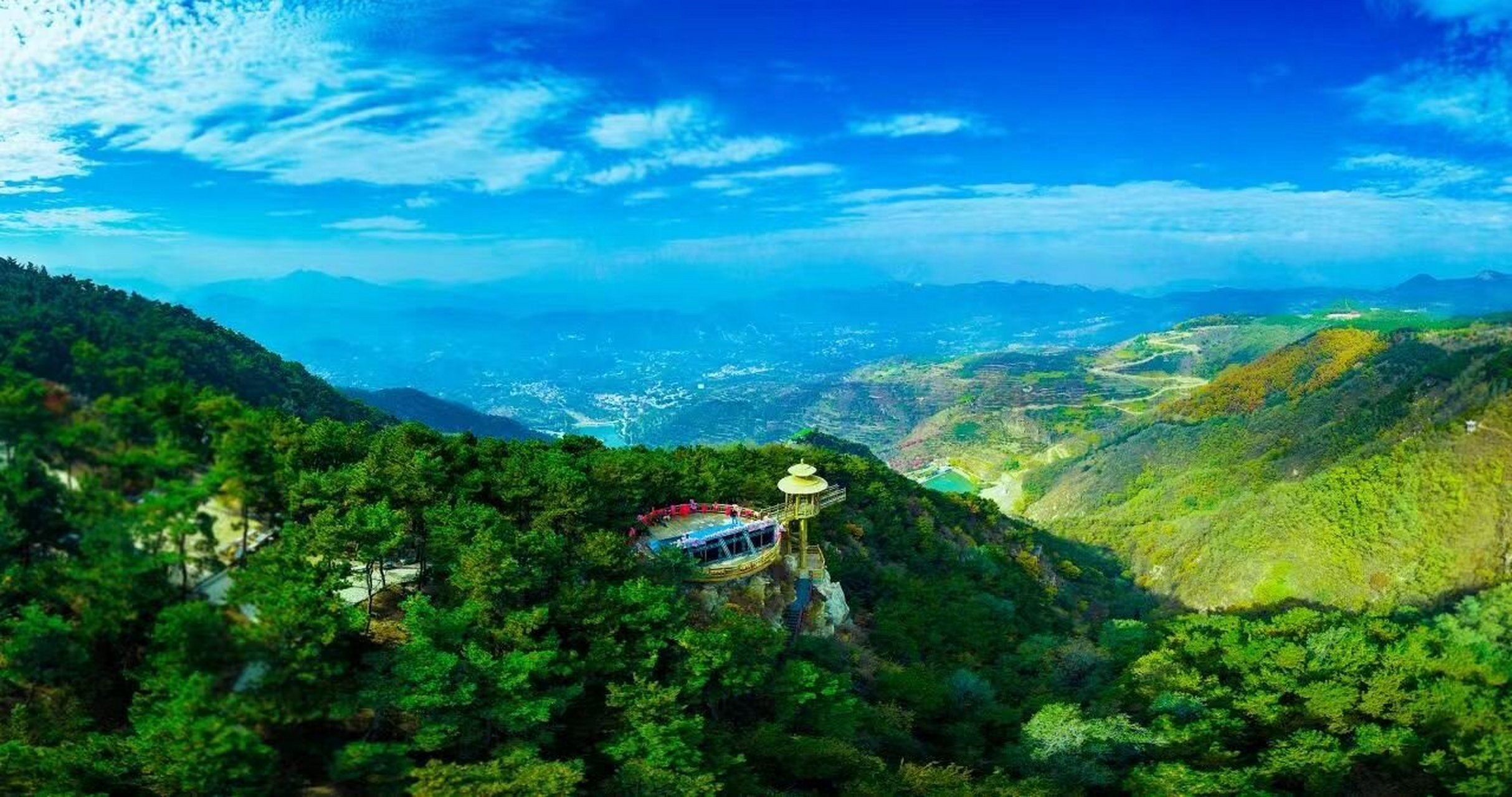 济南龙门山风景区图片