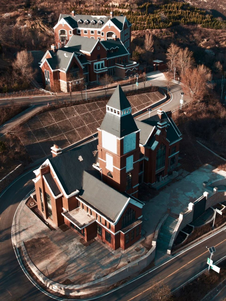 太原,堪比欧洲小镇的"山中古堡"75157515 标题党了, 但航拍真