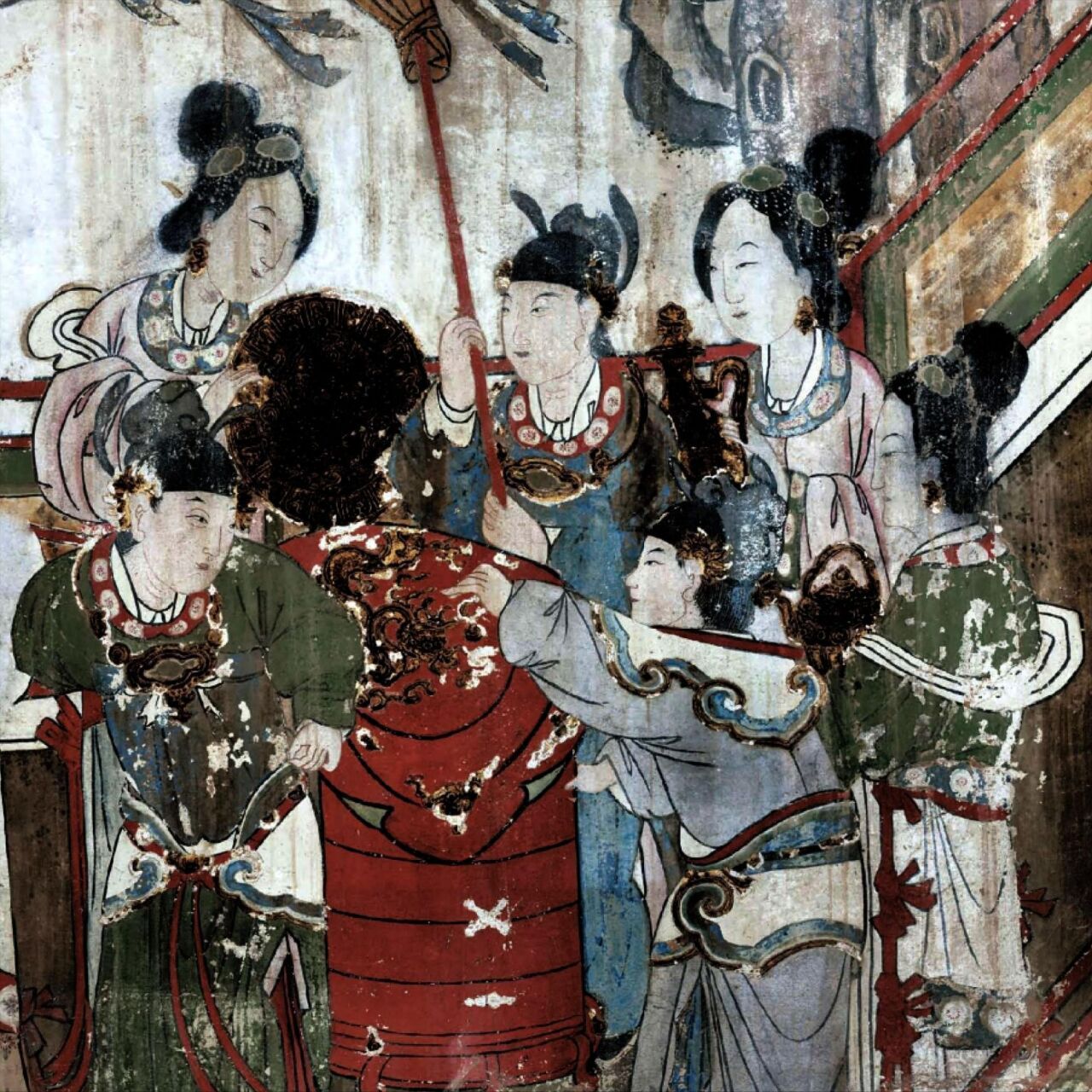 山西最值得去看的古建遗迹之【汾阳圣母庙】 在距汾阳市禹门河不足