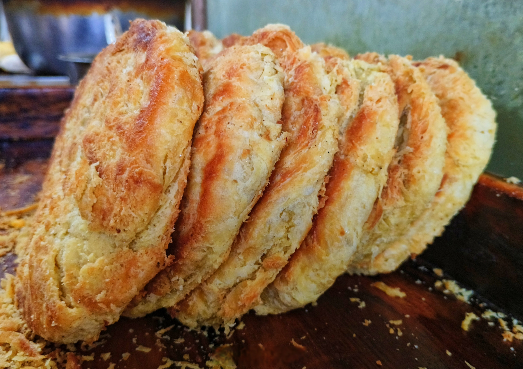 是时候去甘肃旅游了#在礼县,有这样一种饼深得大家的喜爱,口感或舜噜