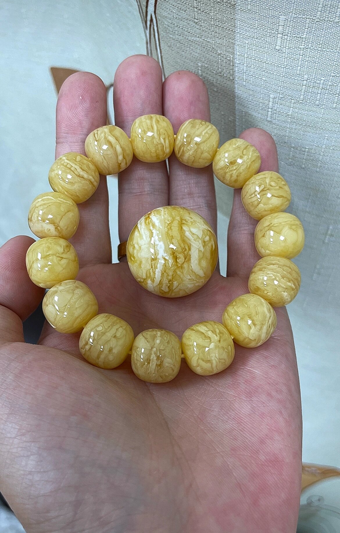 蜜蜡里面虎皮纹才是yyds