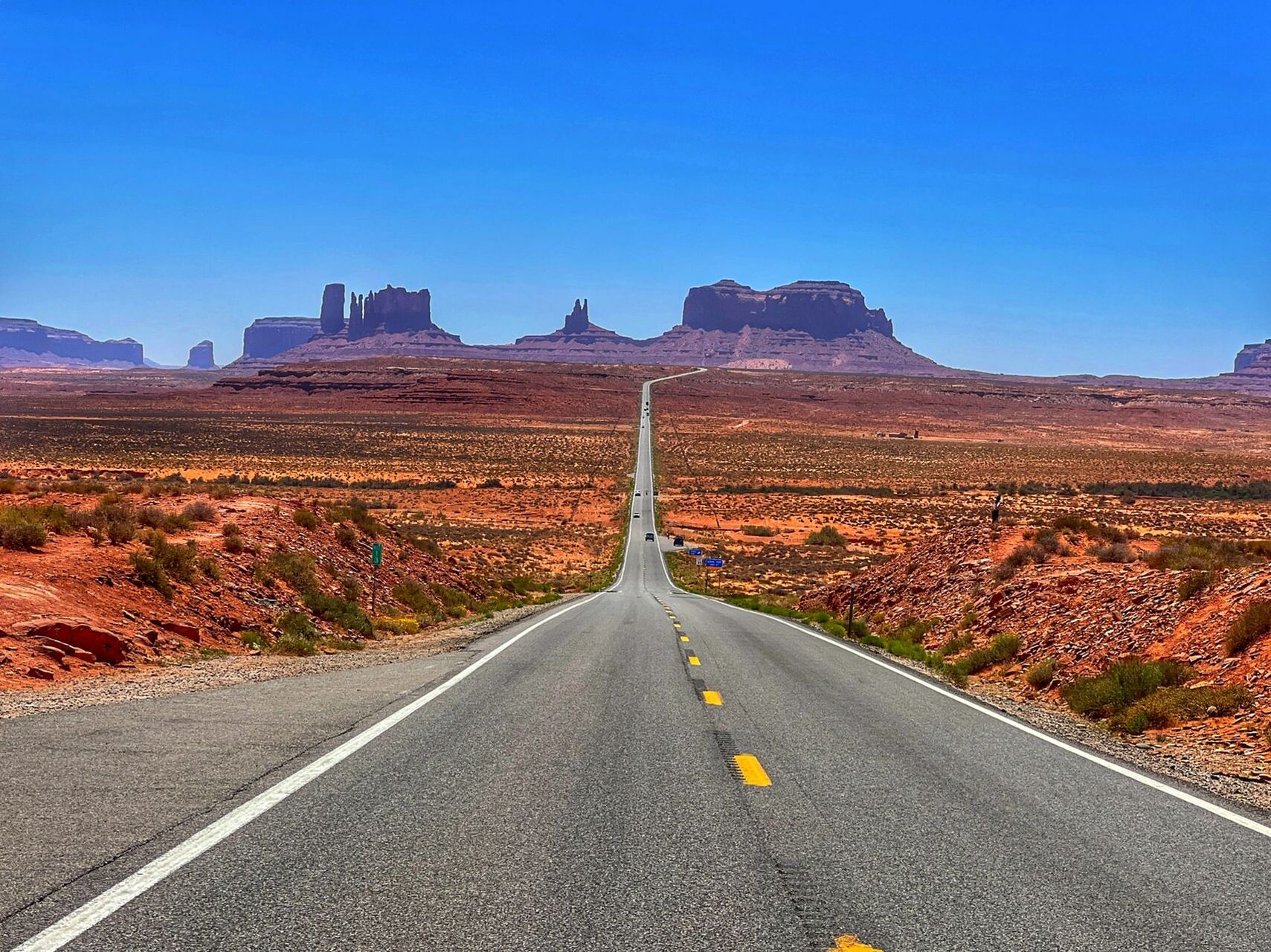 印第安人的圣地:纪念碑谷(05/24-25) 纪念碑谷monument valley位于