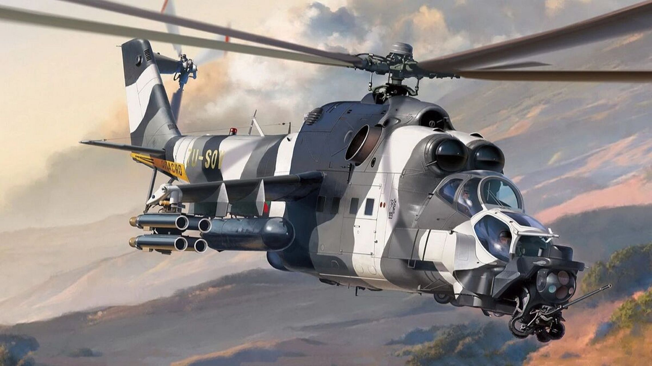 直升机绘画素材整理分享