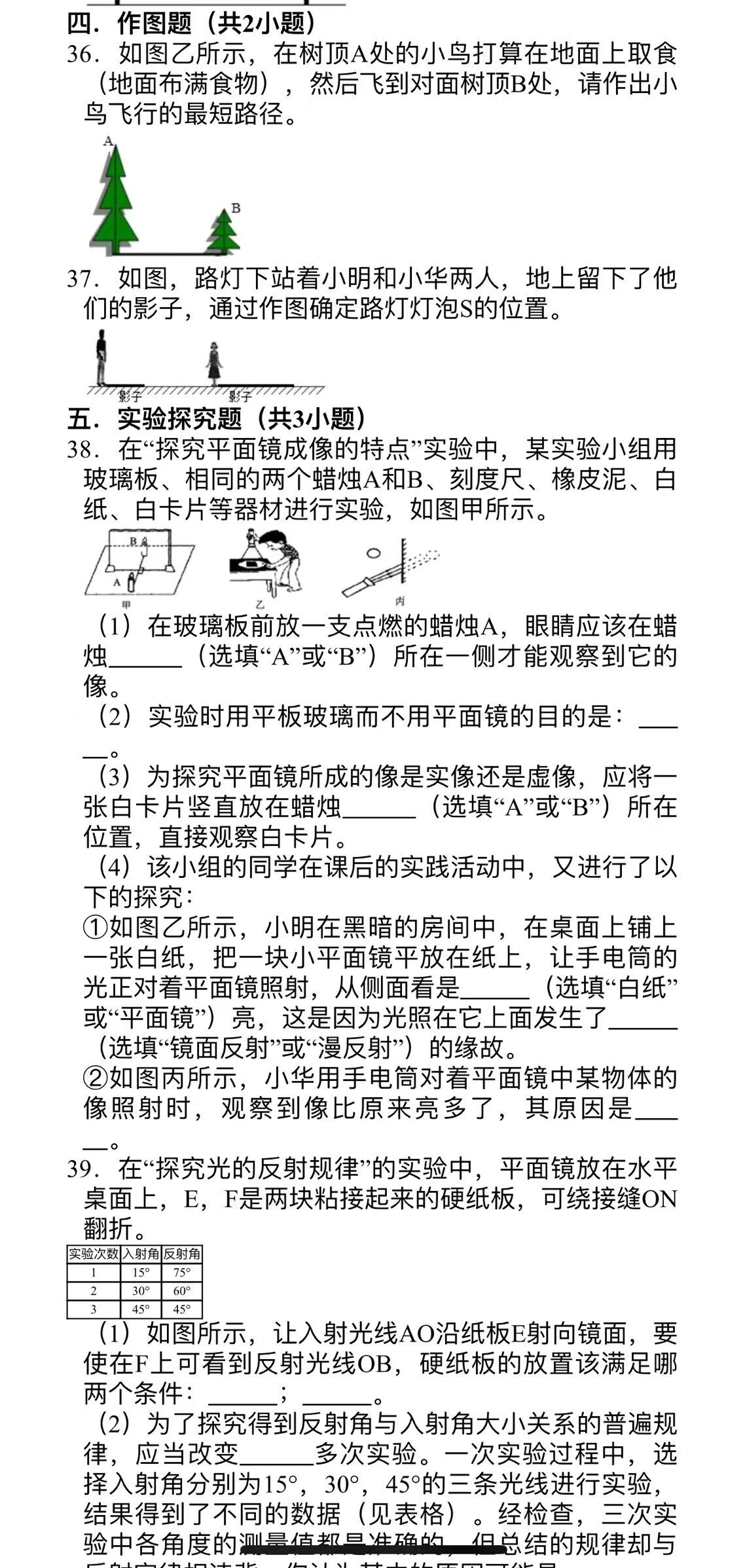 
25新版八上物理真恶心反复考这88个问题
