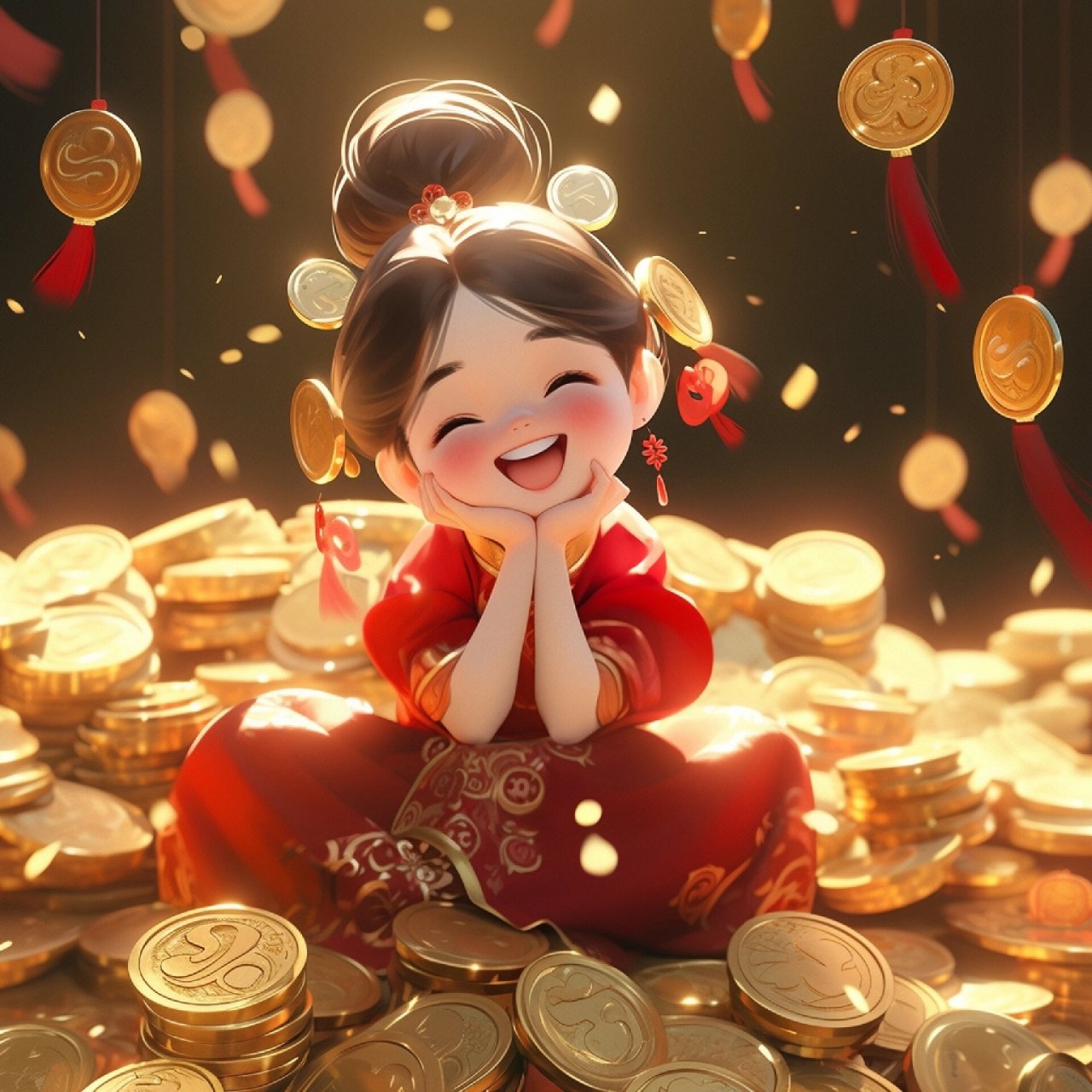 招财头像|新年到90接财神咯78   祝我闺蜜哎,资产过亿.