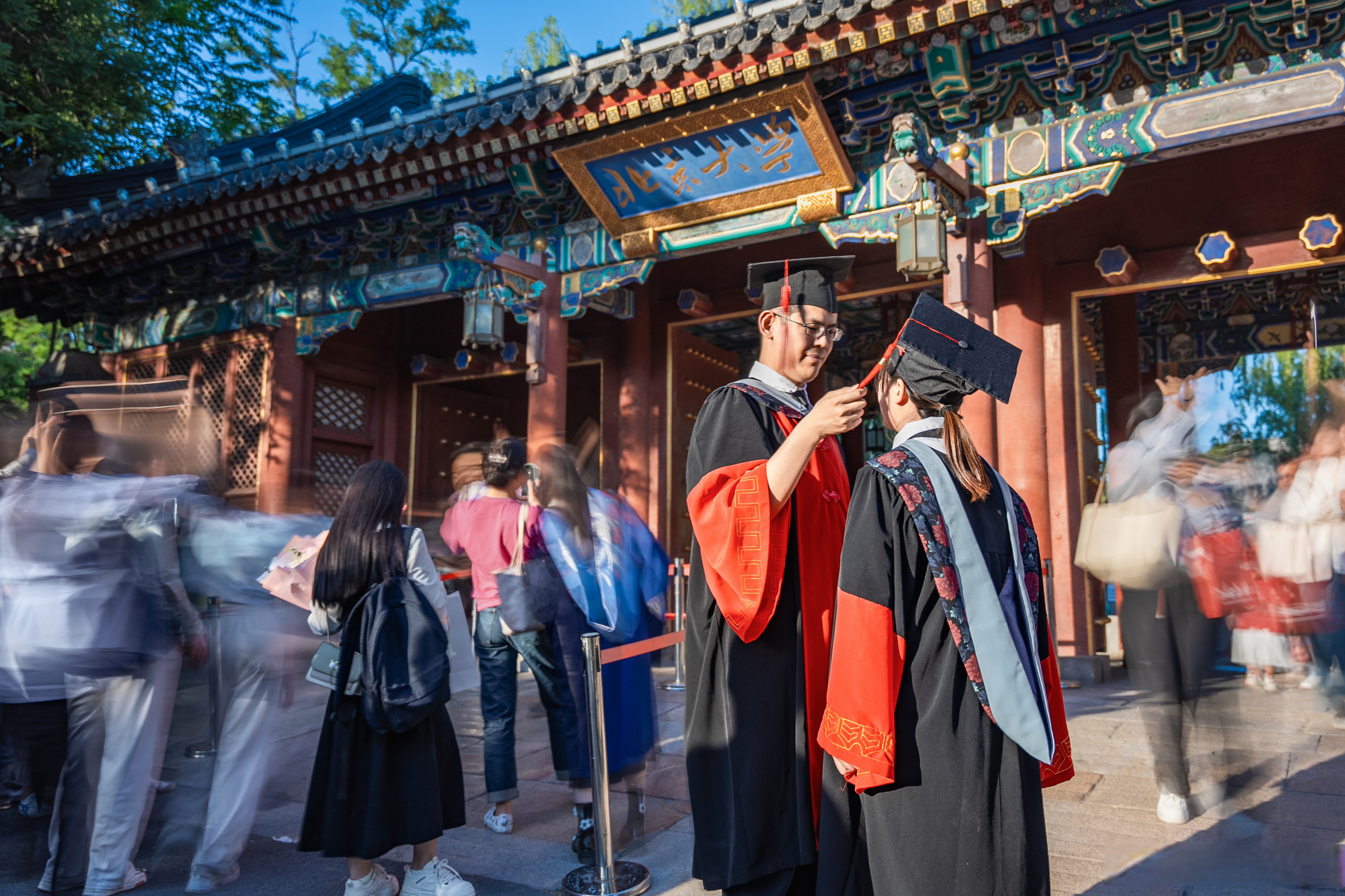 【#北大创意毕业照#】慢门系列第四弹!