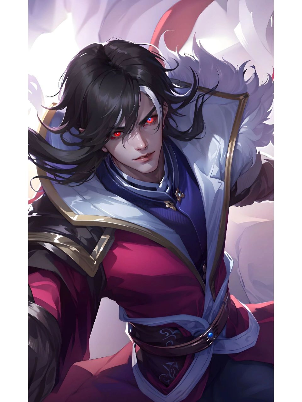 喜欢黑色吗～ 分享一波司马懿的头像or壁纸 最后试着做了当时废了的牛