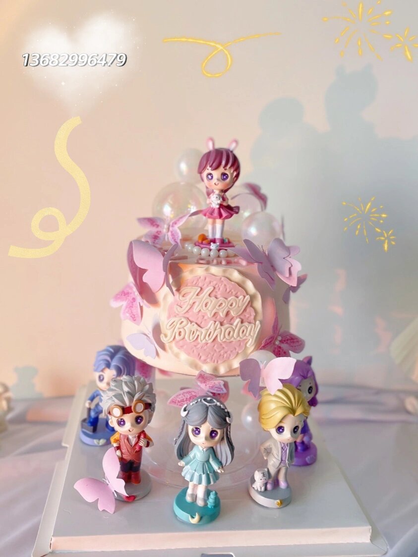 小舞蛋糕 小女孩生日蛋糕 斗罗大陆蛋糕私定