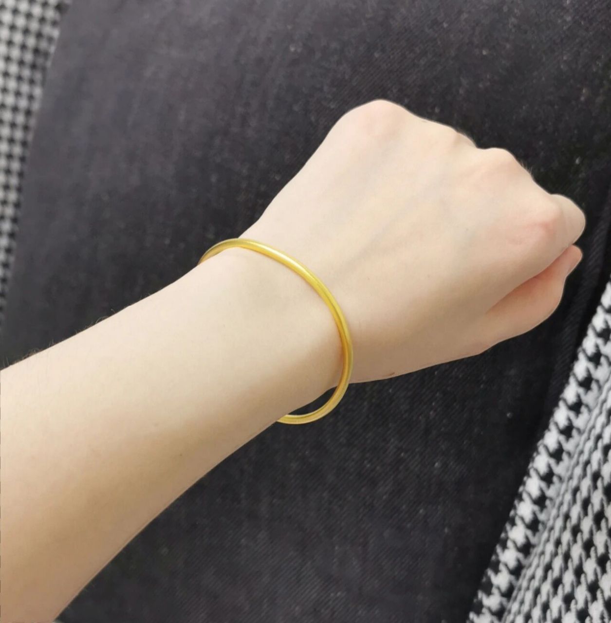 周生生古法黄金手镯 9622.