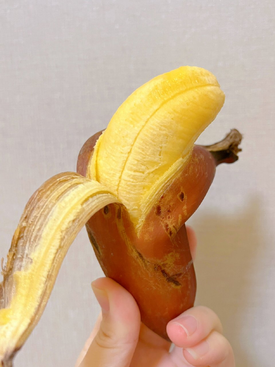 普通香蕉吃腻了|海南红色香蕉你吃过吗6315 红皮香蕉也叫火龙蕉