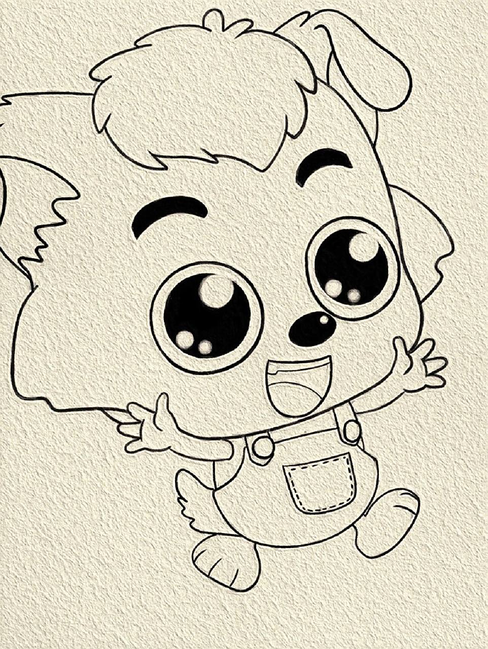 小灰灰简笔画‖(32)