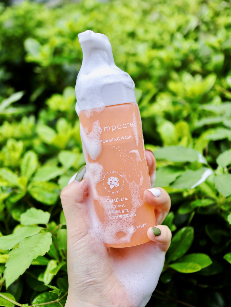 就是这一瓶溪木源山茶花氨基酸洗面奶 简直就是