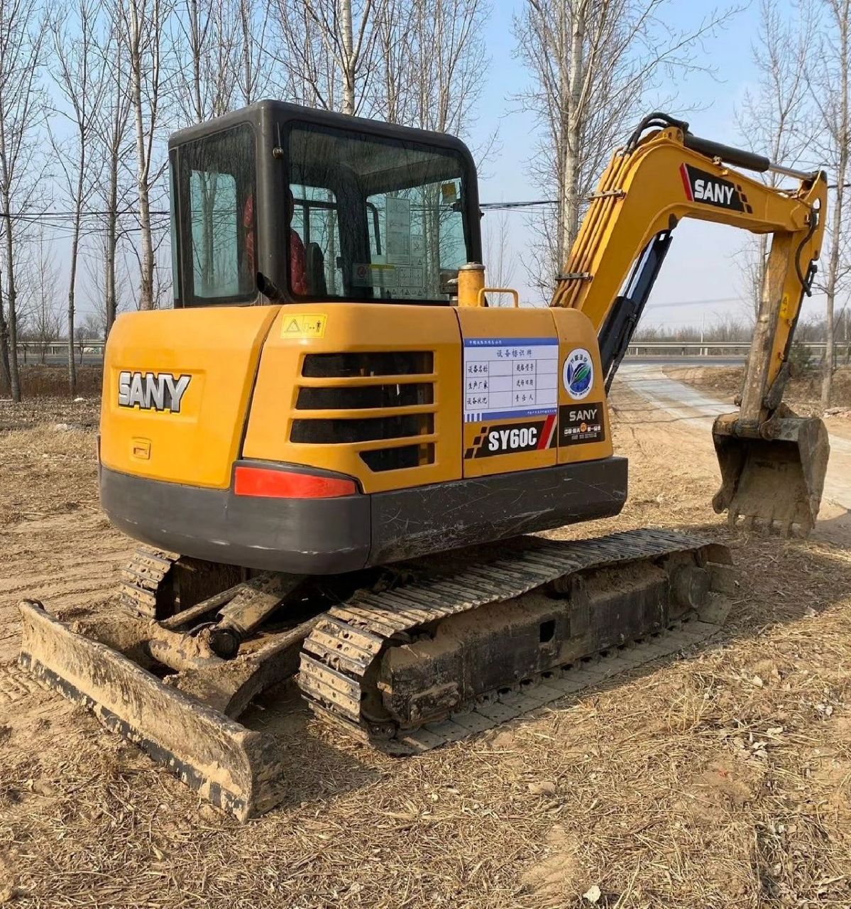 挖掘机 三一60,66000 挖掘机 三一60,20年2400小时 全车原版动力