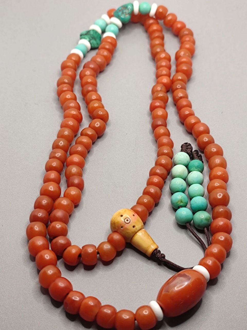 老甘南南红 类型:西藏珠饰 tibetan dzi beads 品名:南红玛瑙和糖色