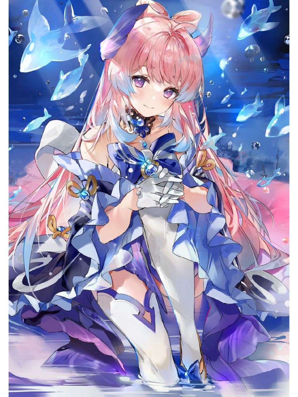 二次元美图|《原神》珊瑚宫心海 获取原图请私信我