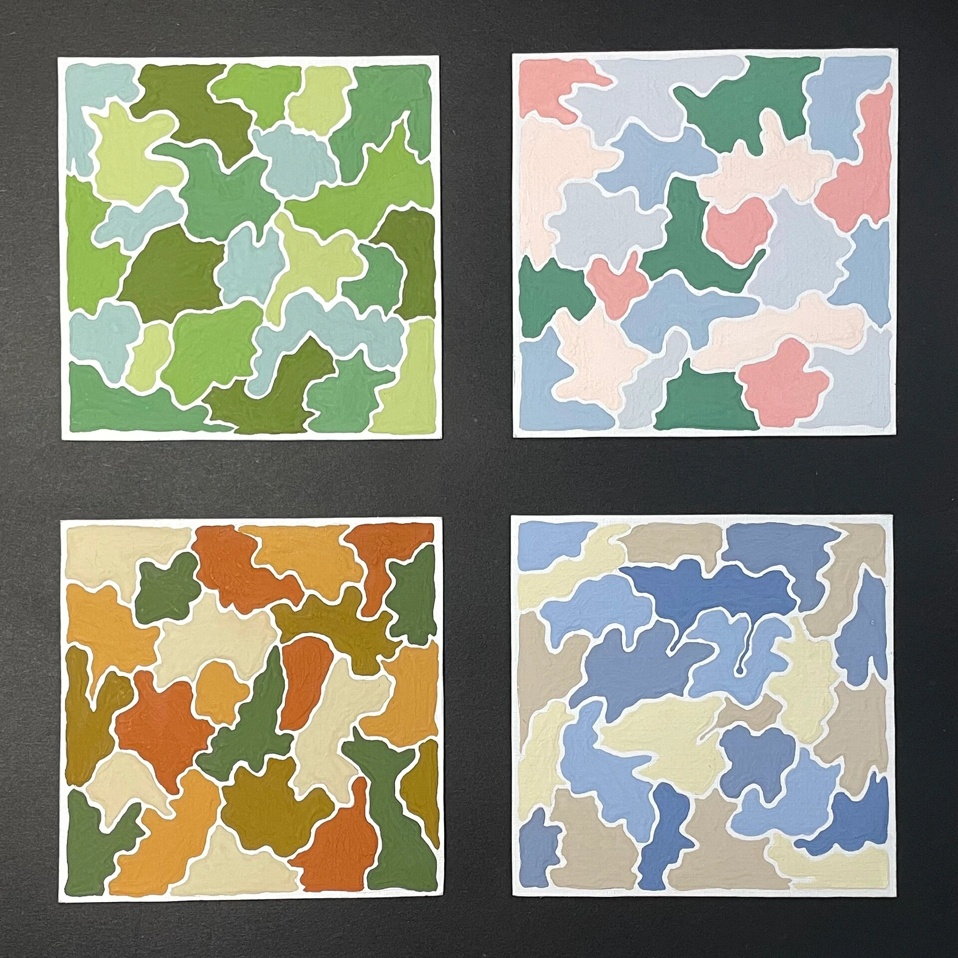 95色彩联想作业 色彩情绪表达 色构作业之一   原创 可礼貌参考 p1