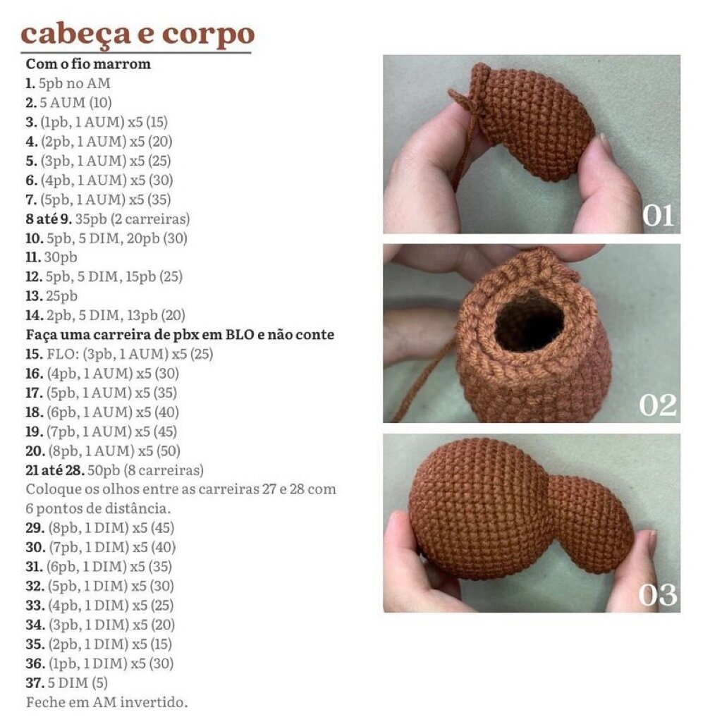 狗狗钩针(附图解