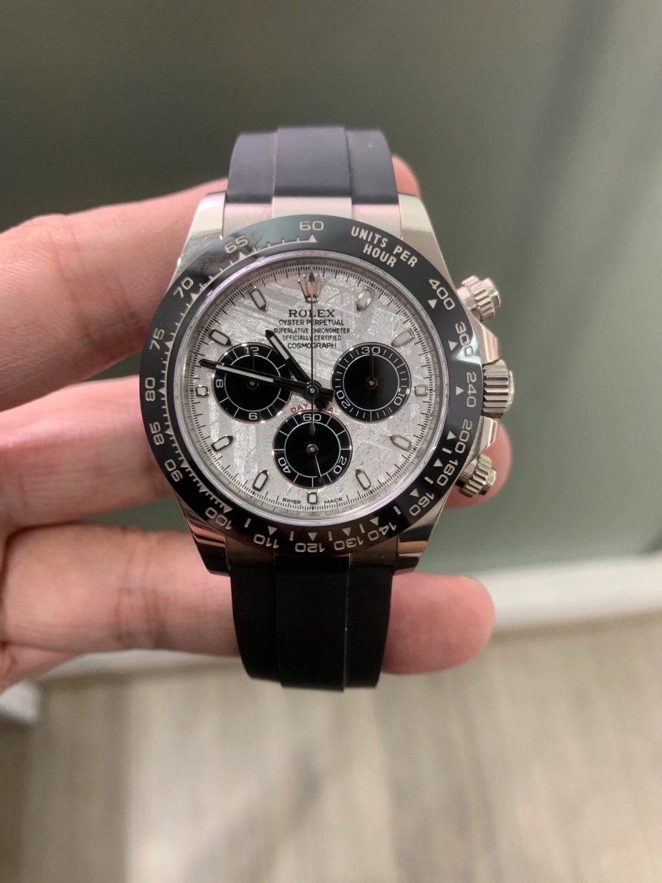 劳力士116519陨石迪通拿6015 劳力士116519 白金陨石迪通拿 21年