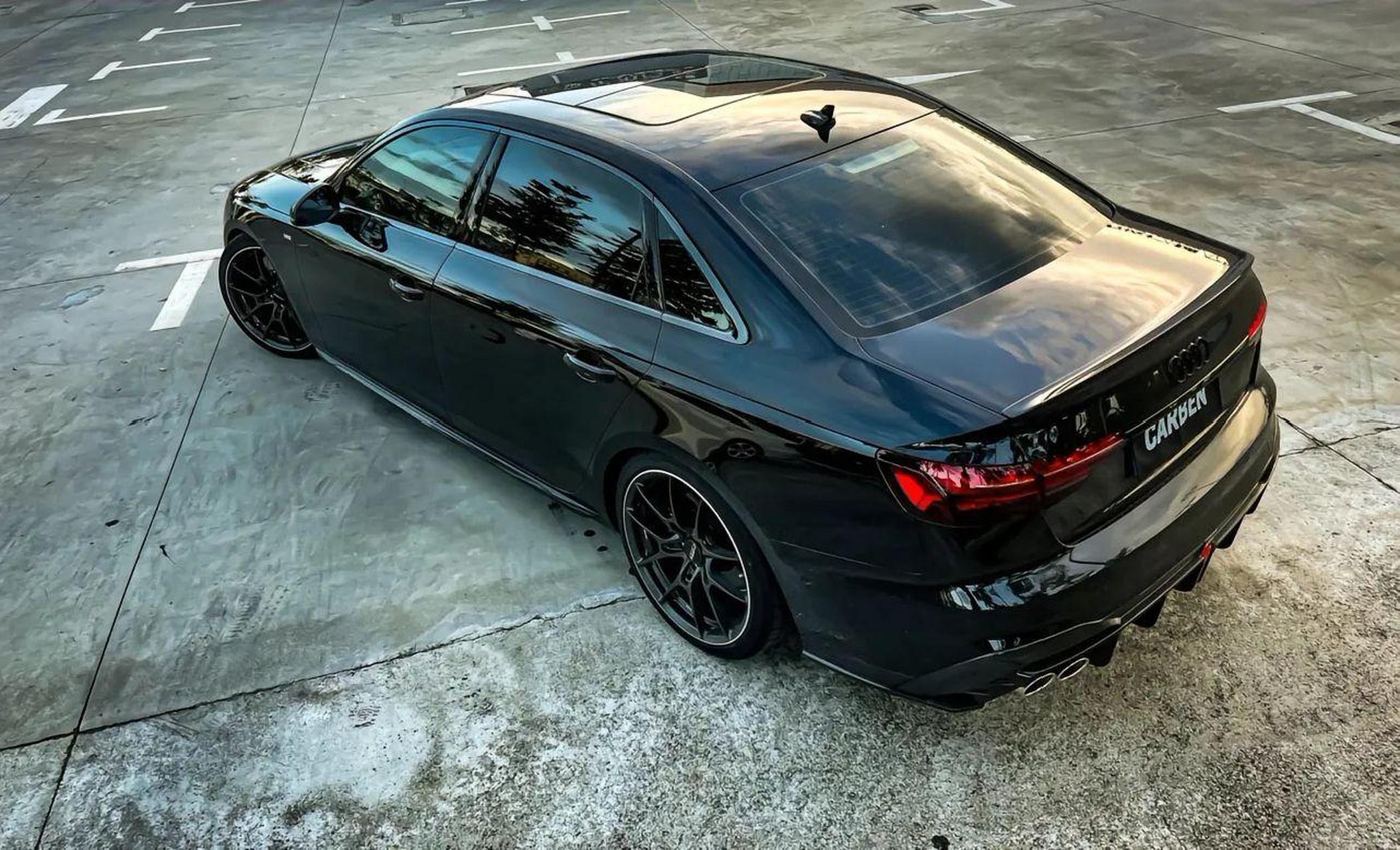 奥迪a4l黑武士改装案例强音之星每天10度电