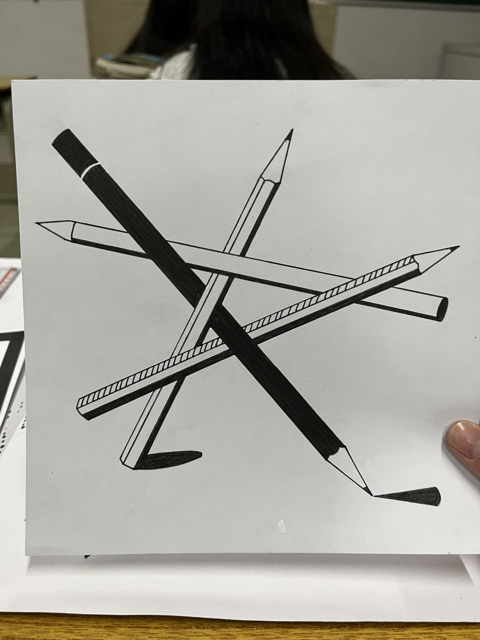 平面构成日常作业 图图底反转,图契合图形,图矛盾空间每天练习两小时