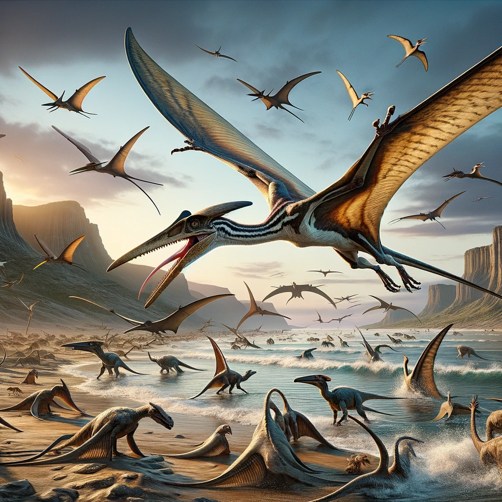 翼龙(pterosaurs)