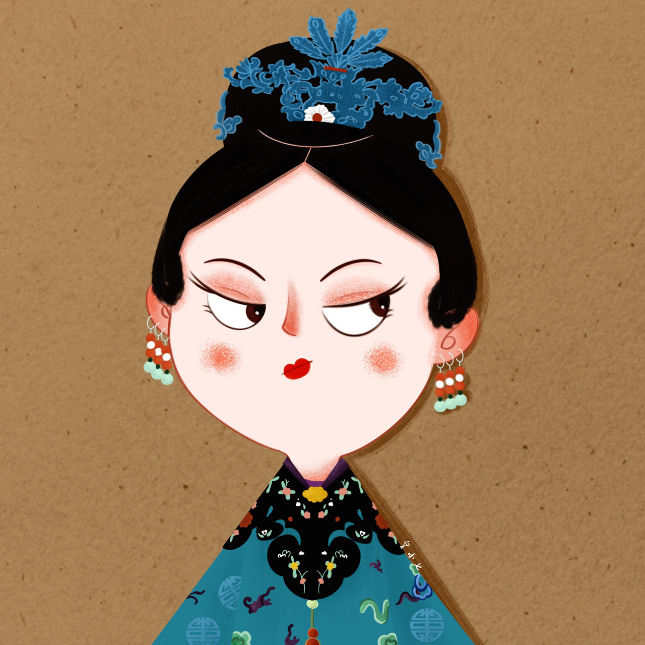 原创头像 就喜欢后宫自信又猖狂的人 不被宠爱再不猖狂点多没意思