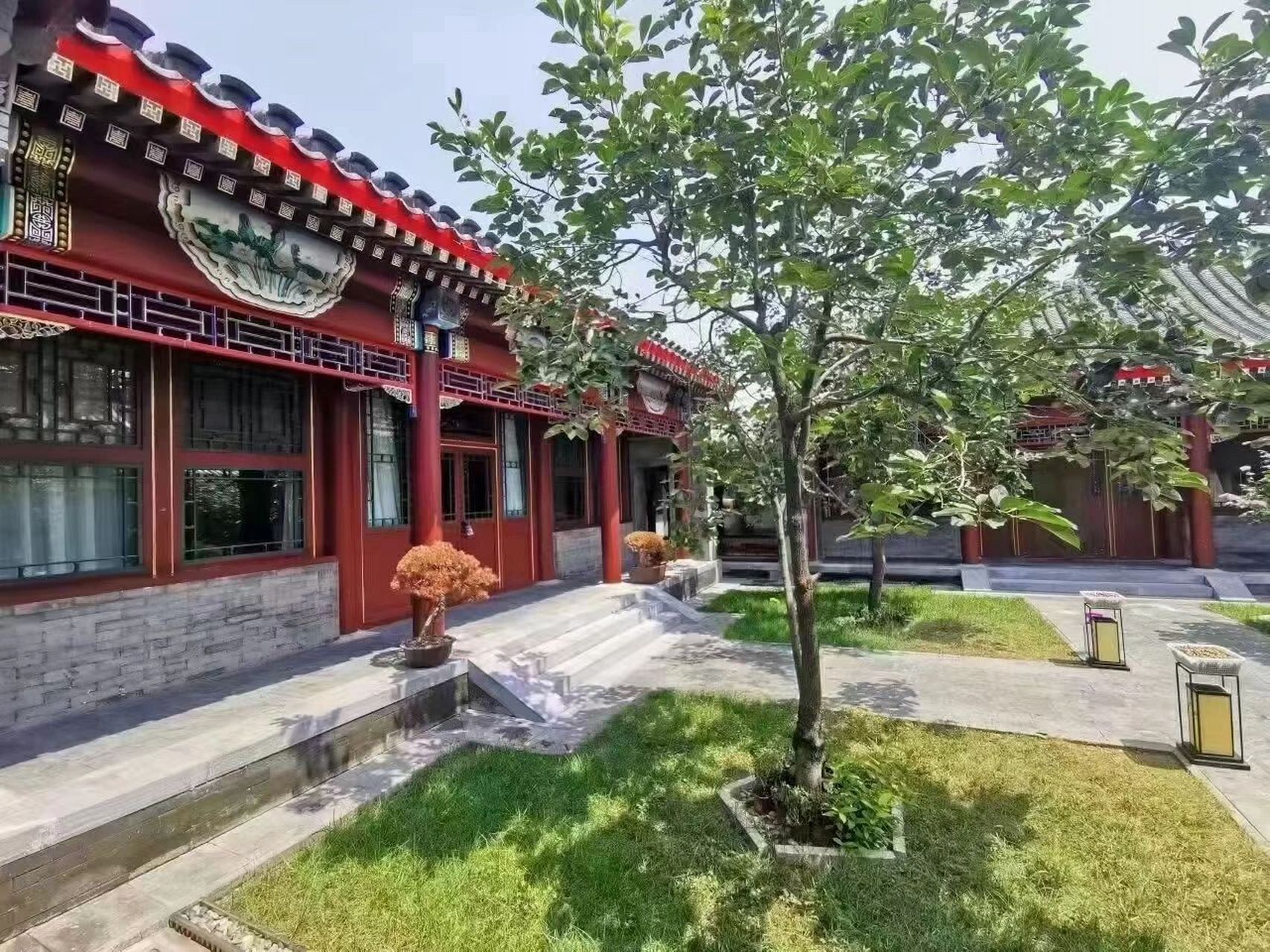 "降价3500万"北京香山脚下的二进四合院 【香山清琴山庄】唯一在售