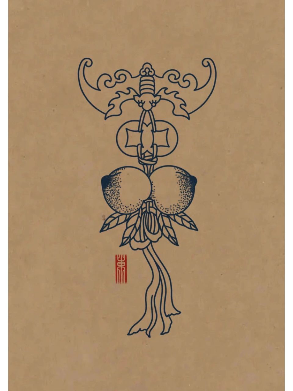 晴 	 〖蝙蝠〗 	 ‖蝙蝠纹是中国传统寓意纹样