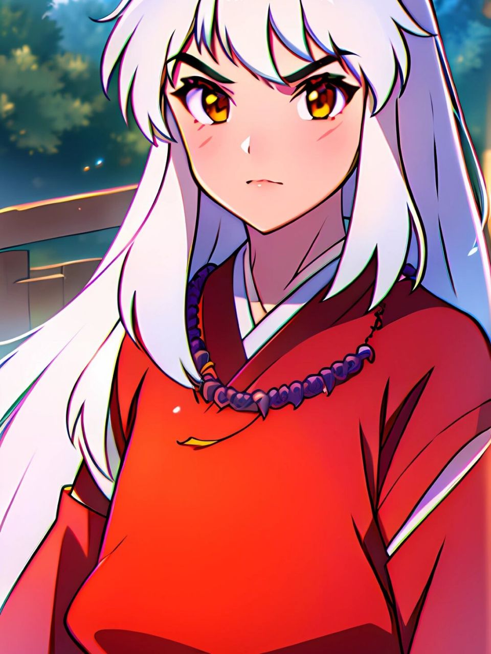 犬夜叉重绘|4种不同画风08 逐渐离谱[白眼] 有些奇奇怪怪的画风图我