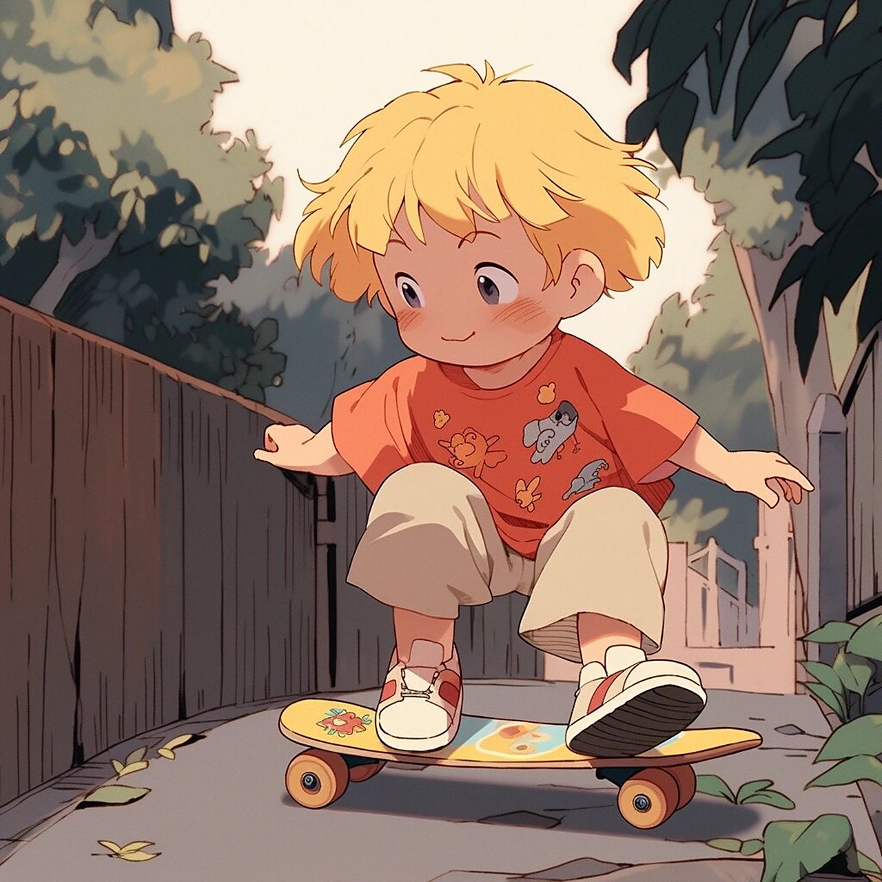 情侣头像|滑板少女 怎么说当年我也有块板～滑行中踩板跳起,长板的宝