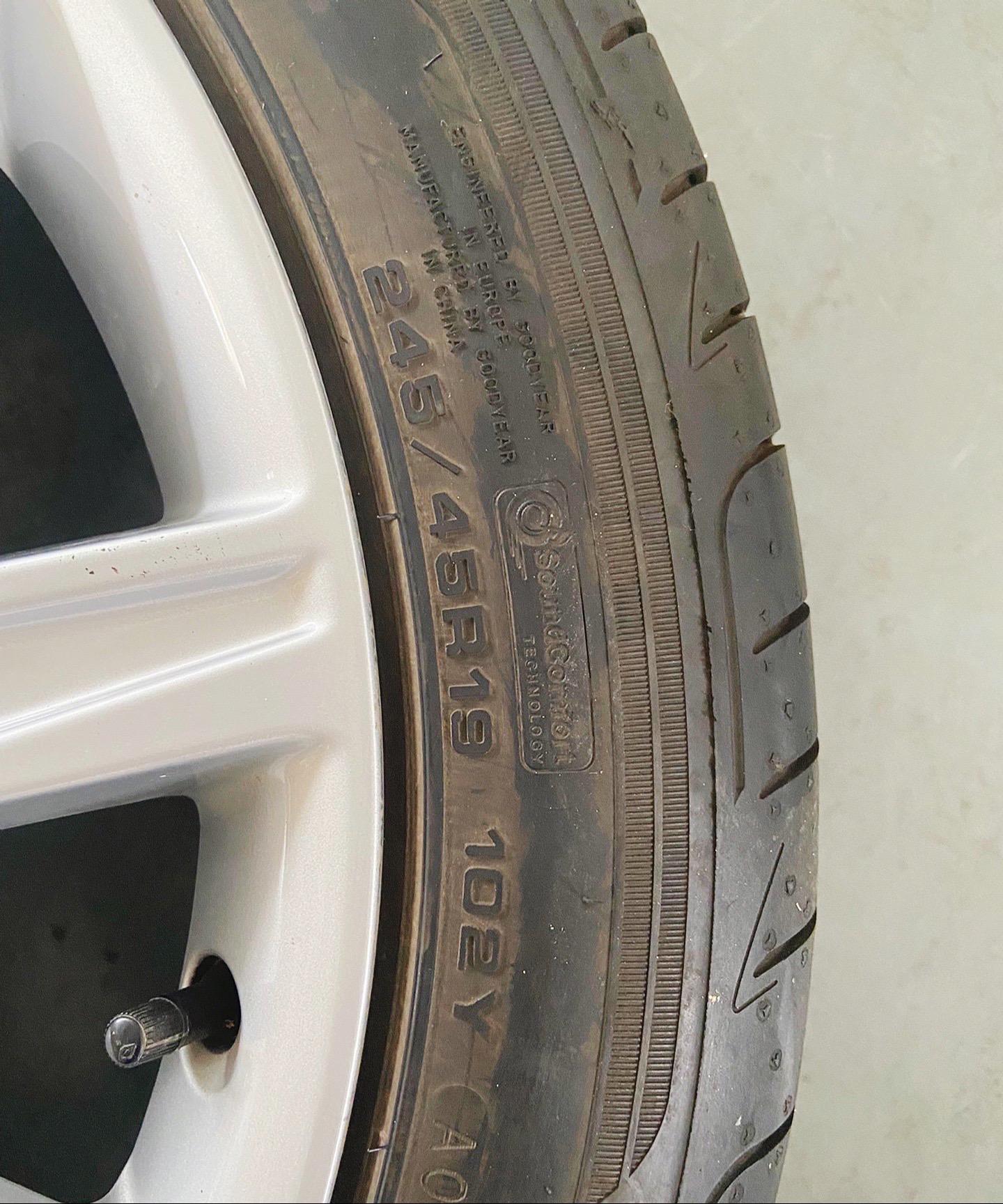 奥迪a6原厂轮毂19寸 数据:8.