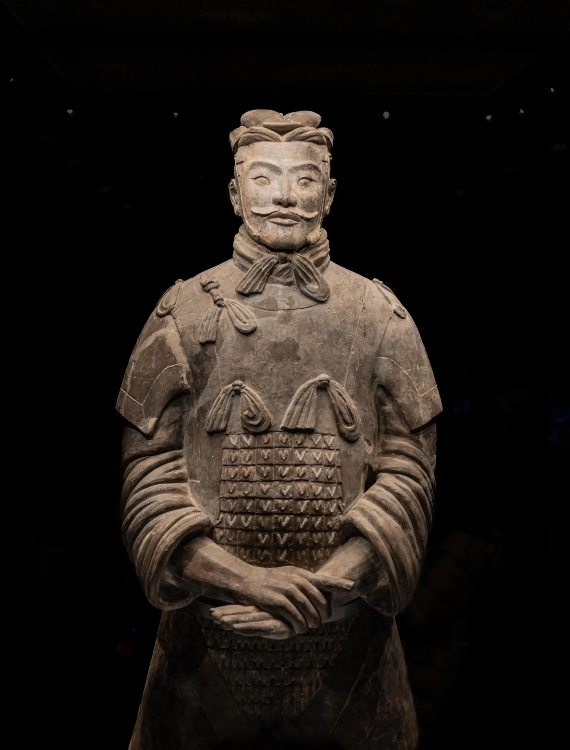 西安游第二天 秦始皇帝陵博物馆,兵马俑,跪射俑