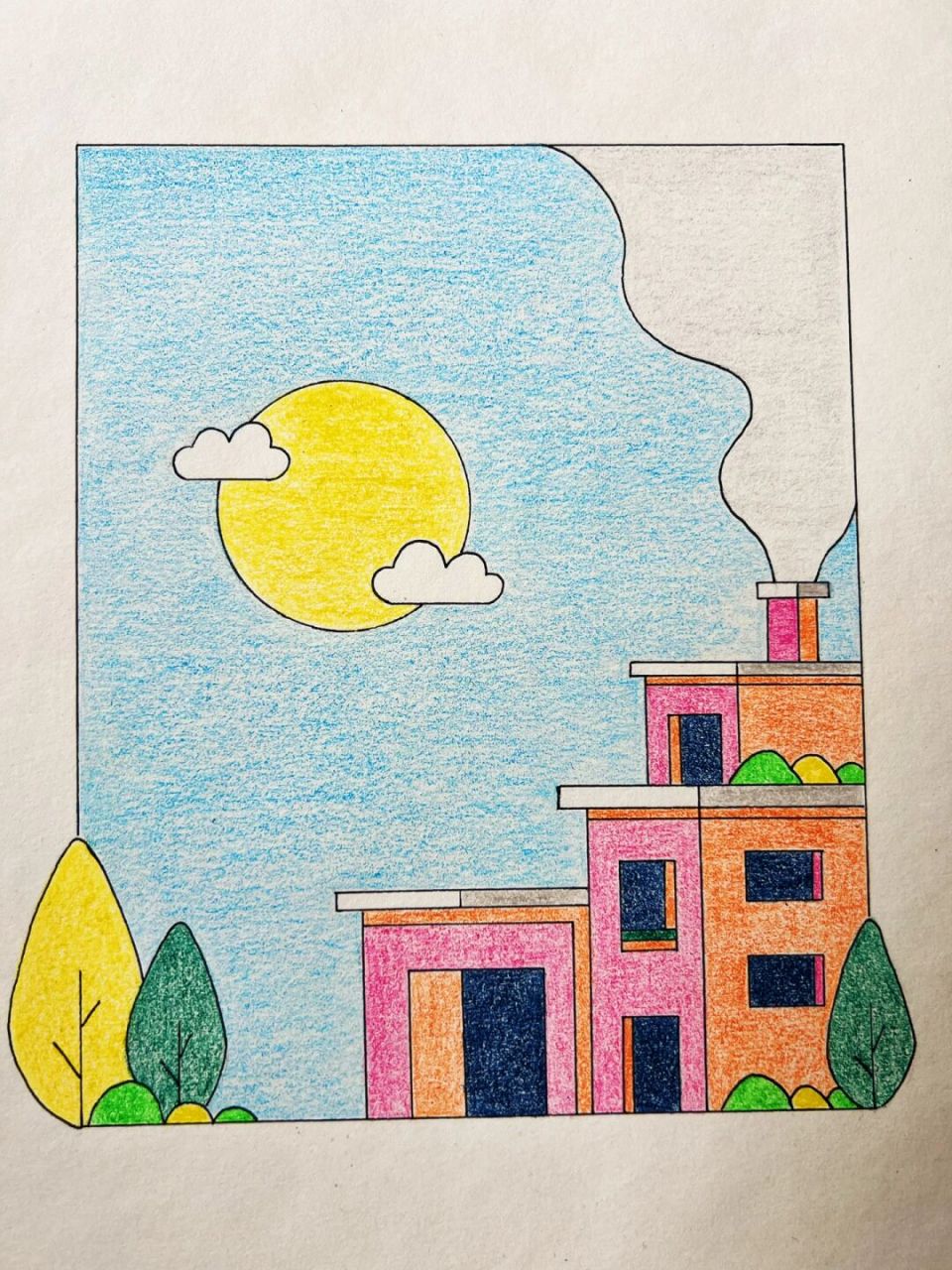 手绘临摹) #手绘# #简笔画# #插画# #彩铅手绘# #彩铅画# #手绘临摹