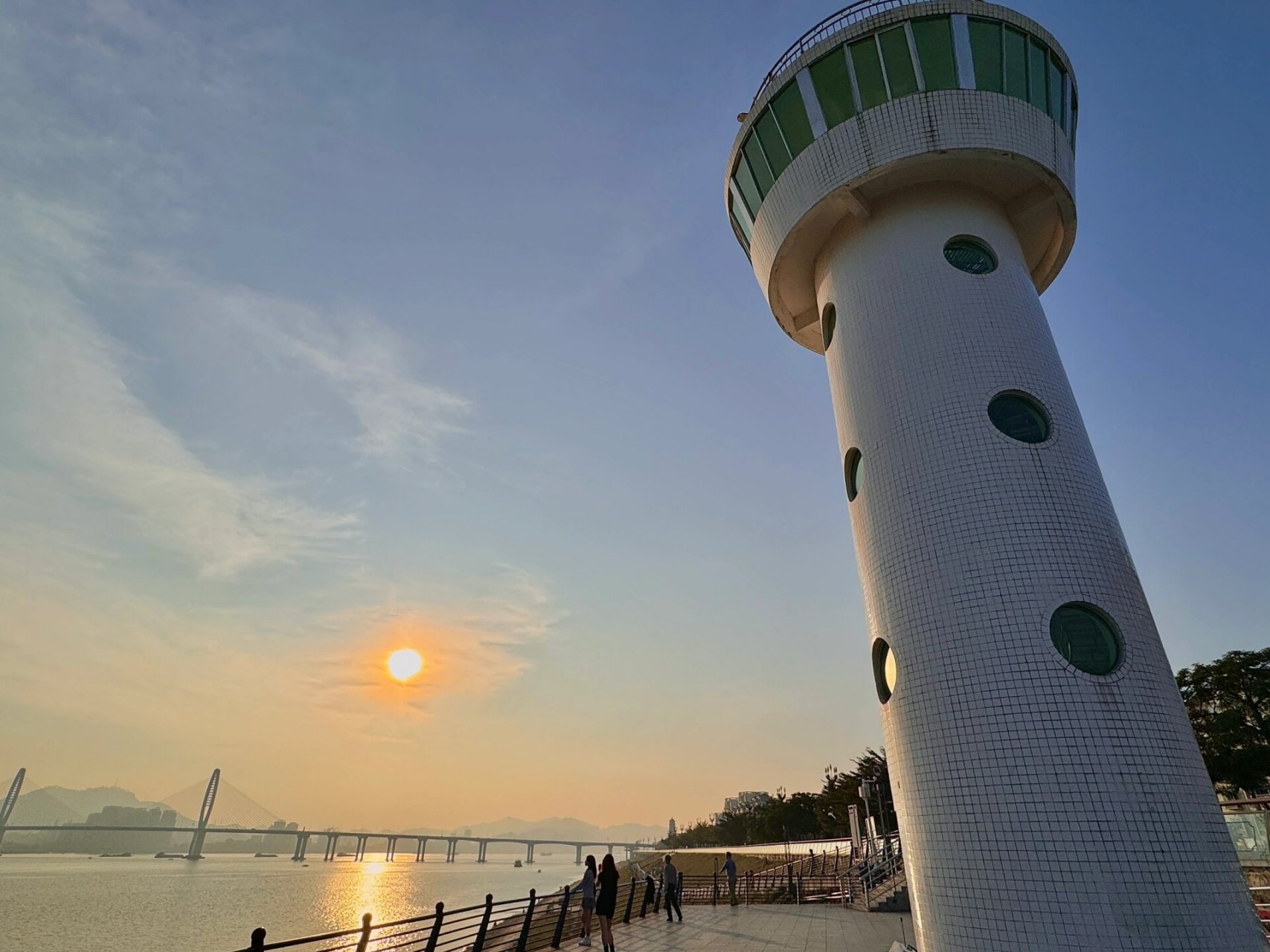 超适合看日落的地方93 来打卡看日落网红地咯91 99肇庆江滨公园