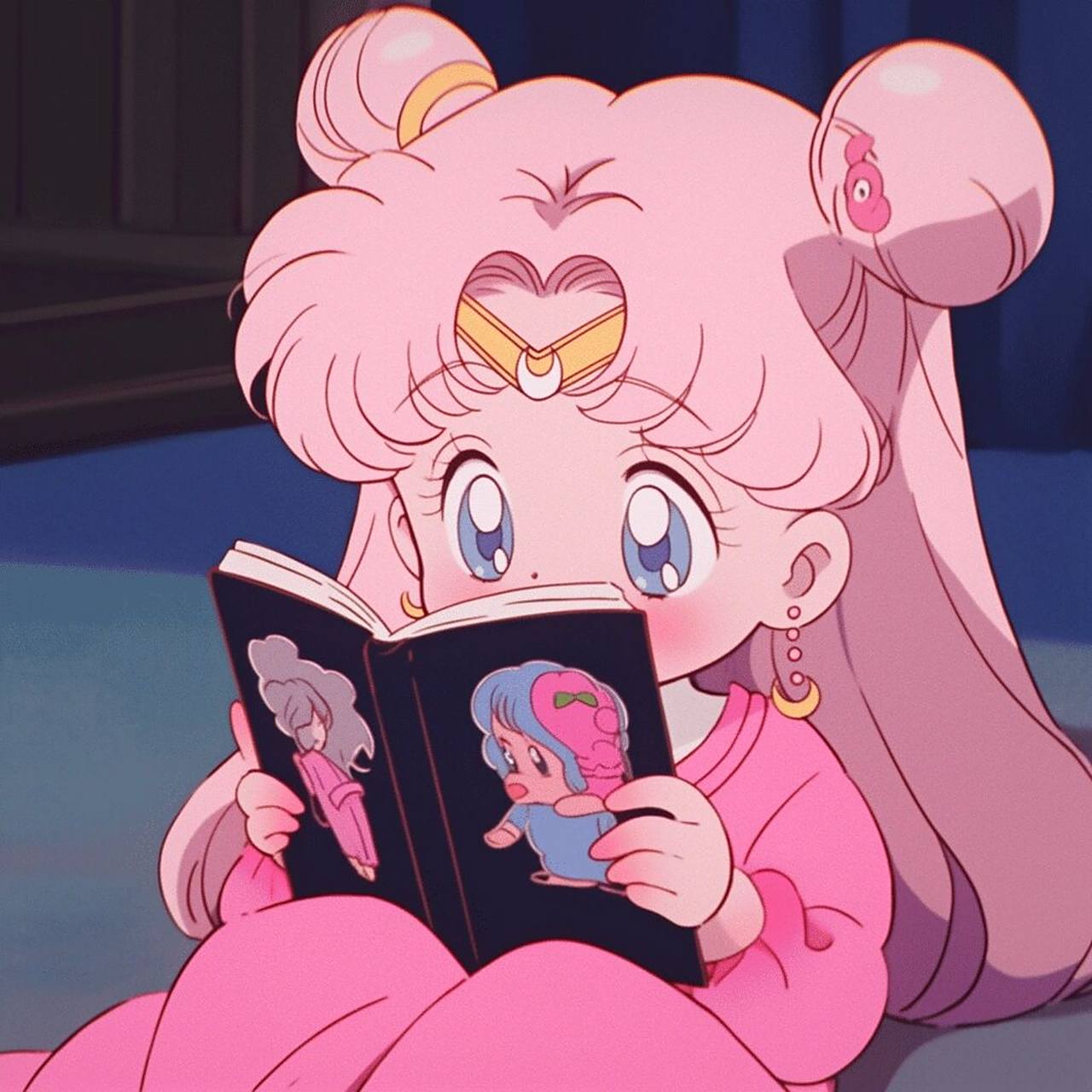 美少女战士| 女生读书头像