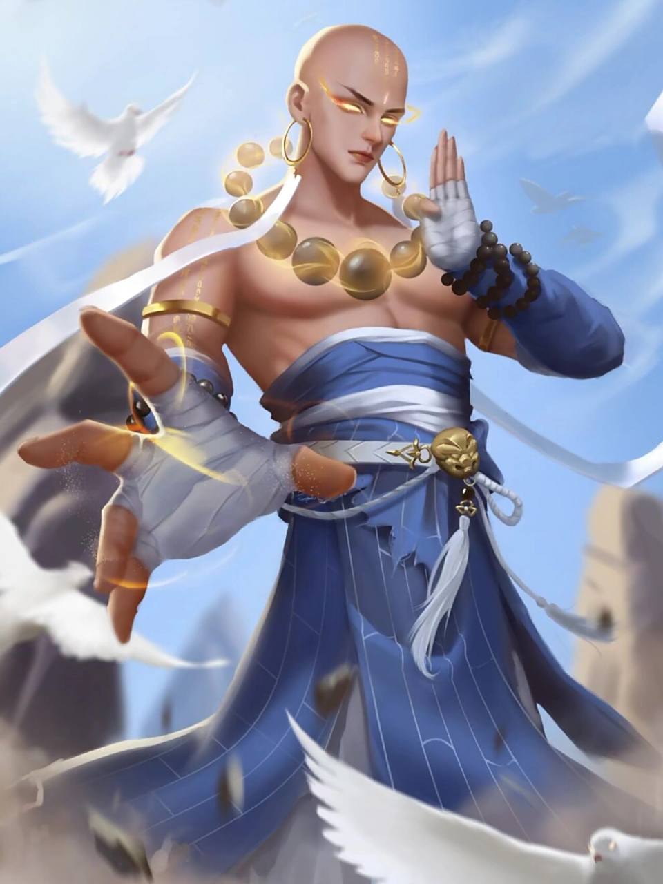 最帅小和尚素材100张