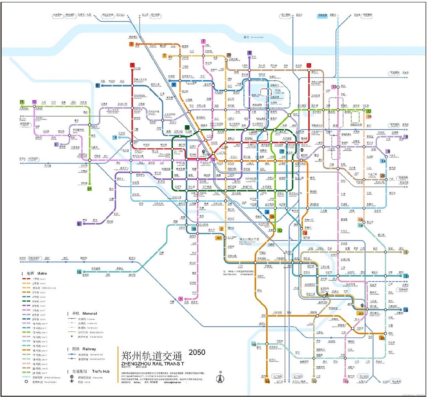 郑州地铁规划图 买房或者坐地铁可以收藏   很多人问郑州房子还能不能