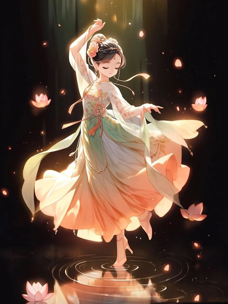 中国舞舞蹈生快近,好看头像