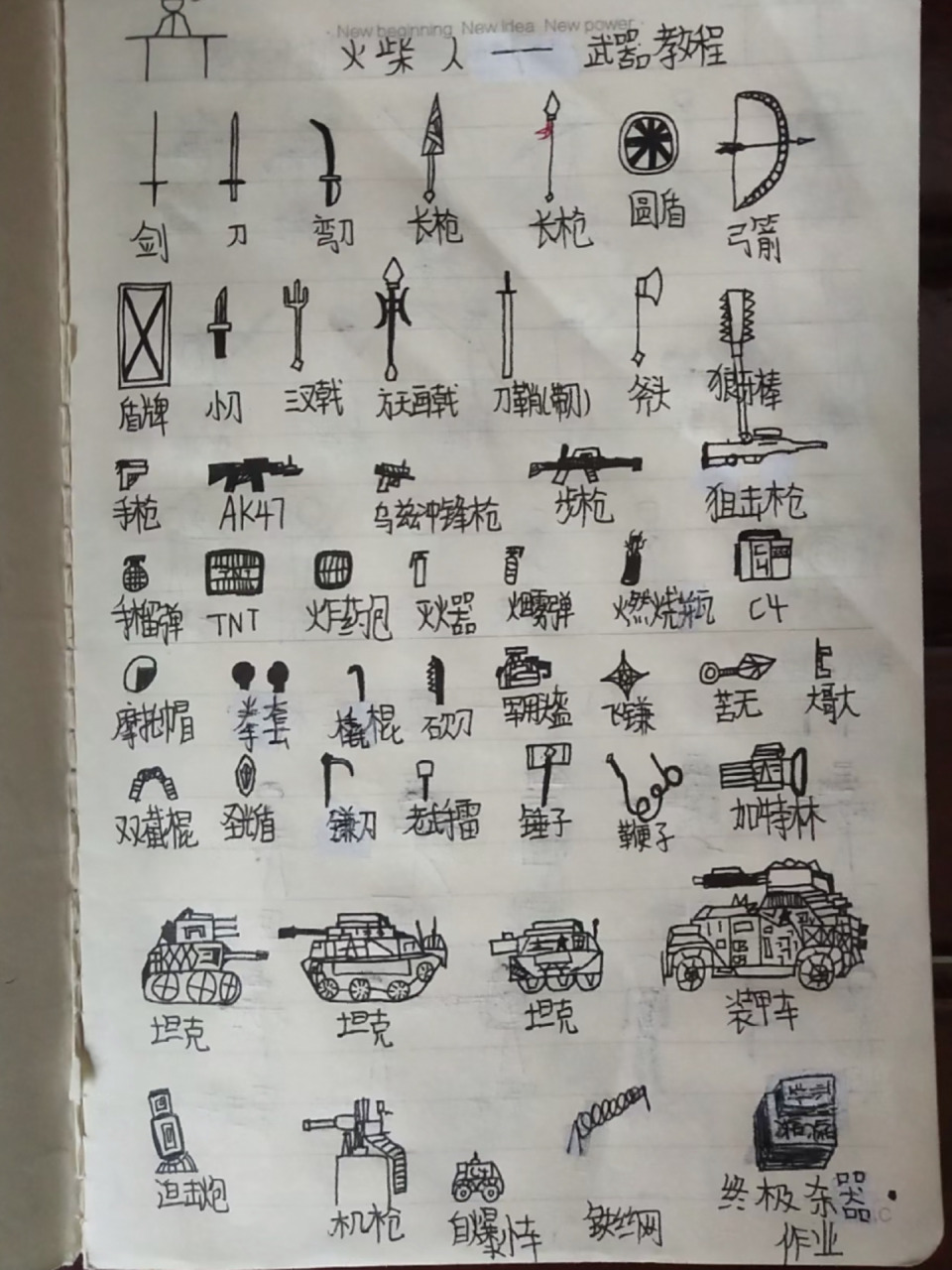 火柴人武器教程 火柴人武器教程