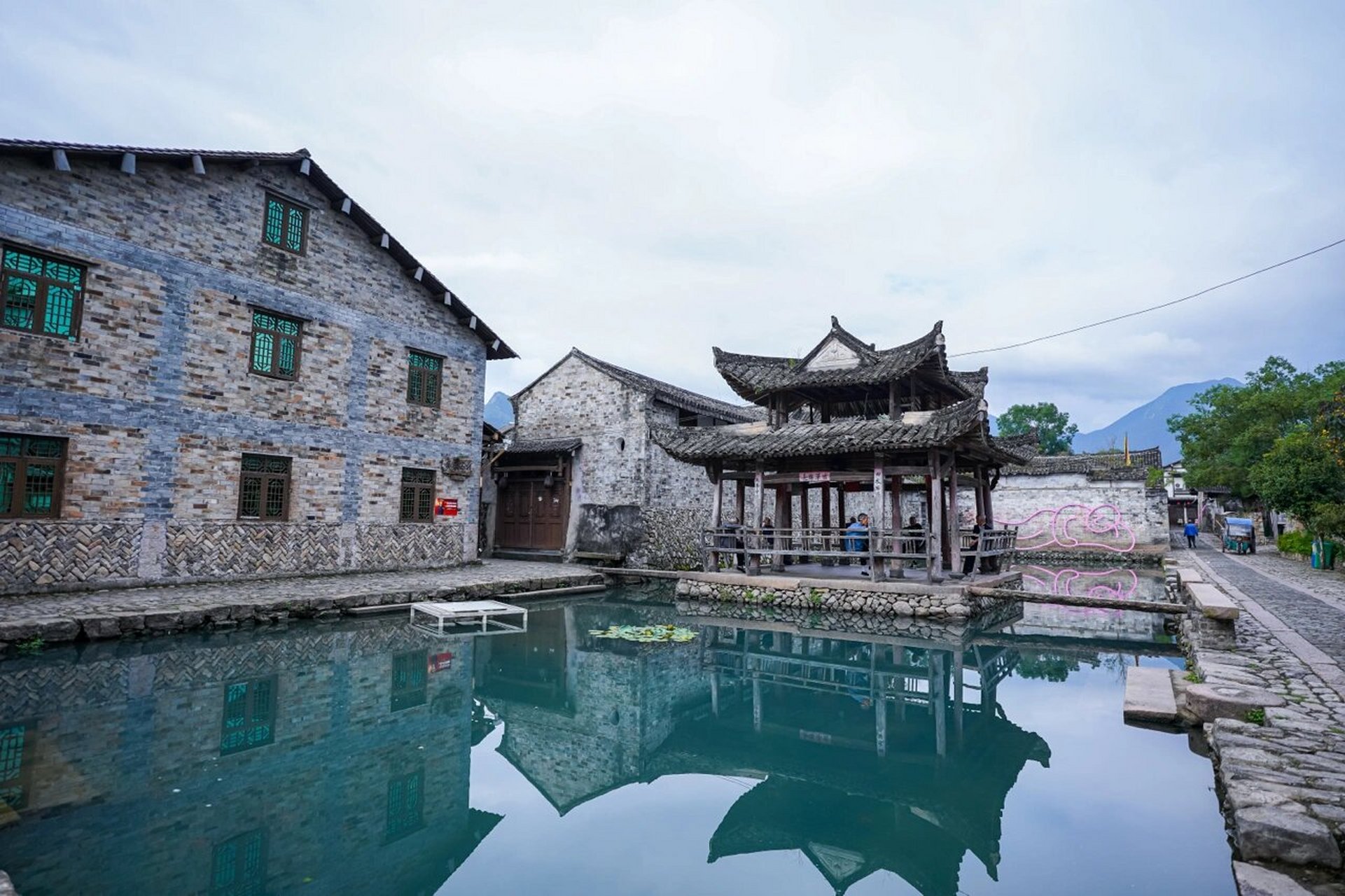 永嘉岩头风景区图片