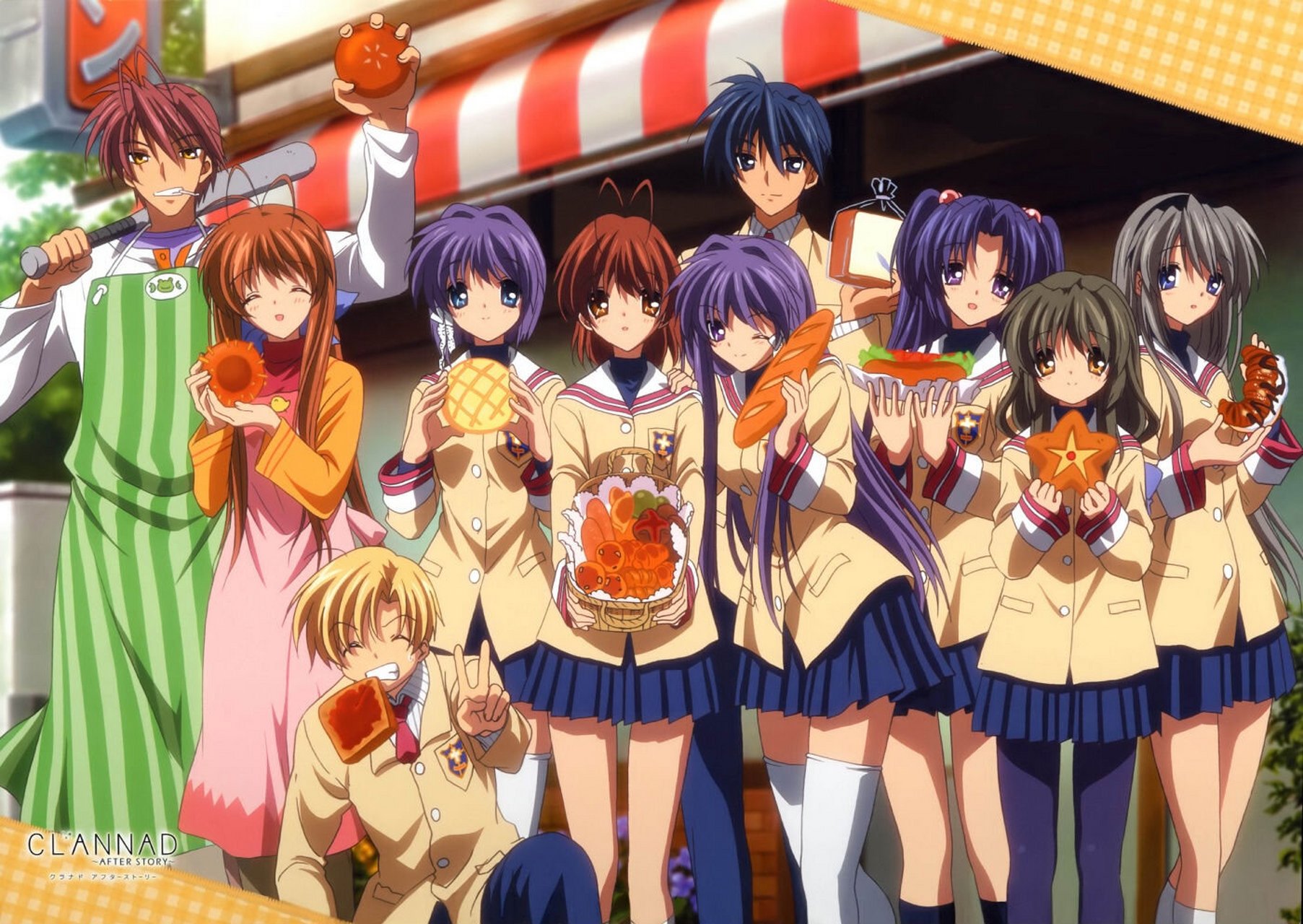 写作cl,读作人生丨「clannad」壁纸分享967896 clannad——call