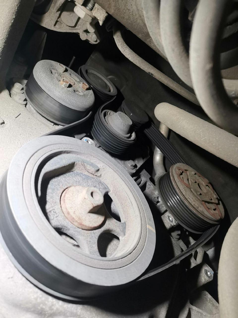 斯玛特smart更换皮带.