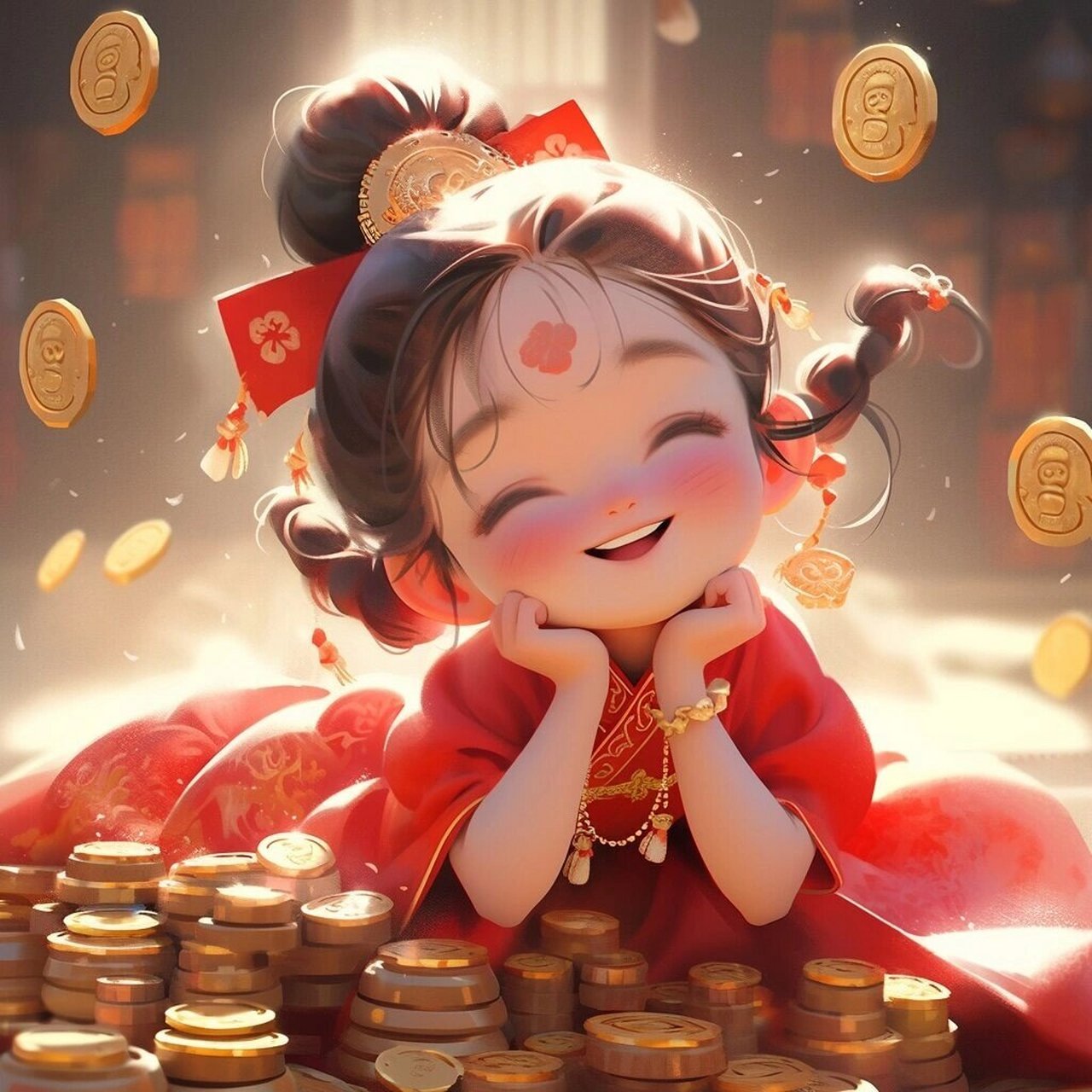 招财头像|祝我闺蜜90资产过亿⑦           祝我闺蜜,资产过亿.