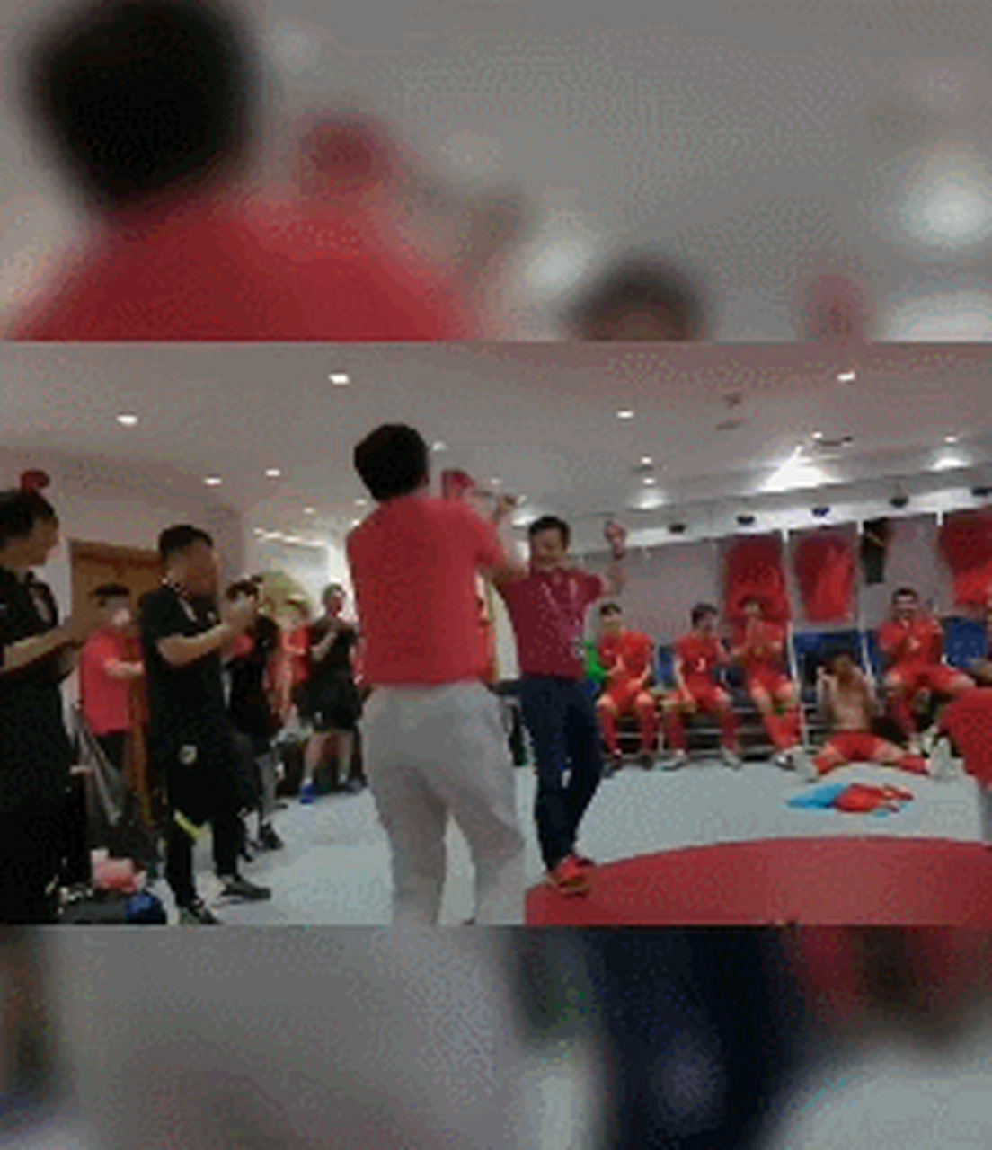 前国脚徐亮模仿陈戌源跳圈圈舞,这是有多大的怨啊?