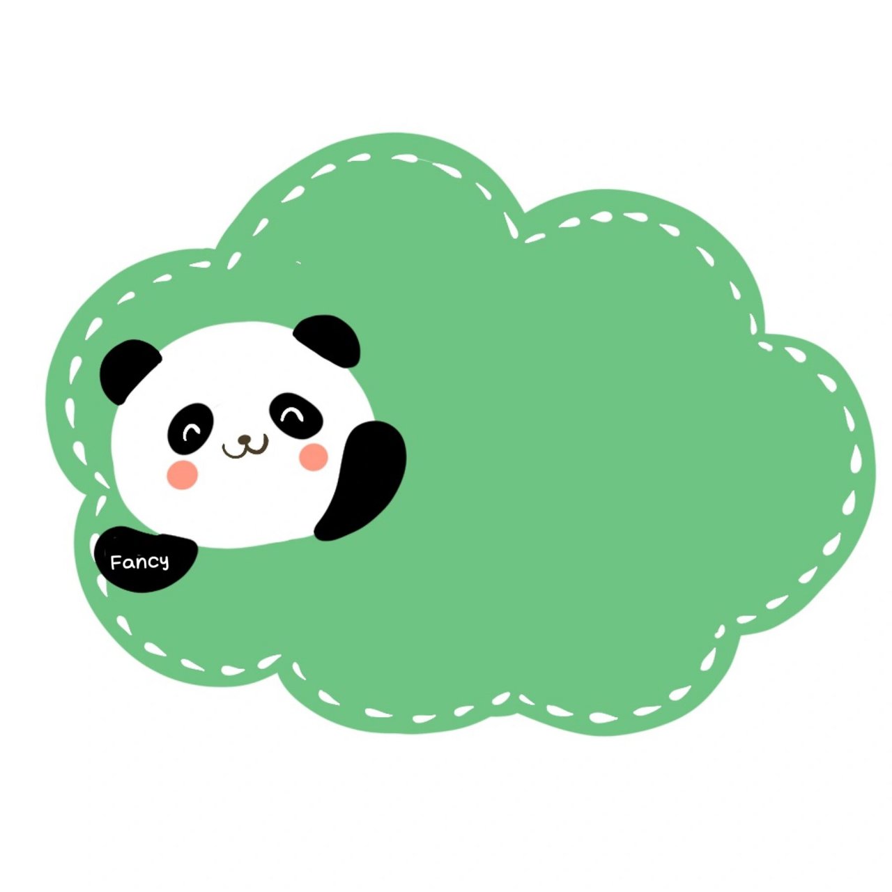 幼儿园卡通82环创 卡通区域牌(空白)模板 可可爱爱的卡通区域牌模板