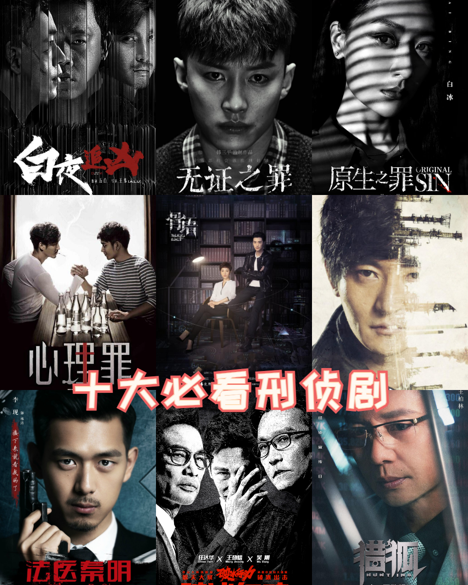 十大必看的刑侦剧