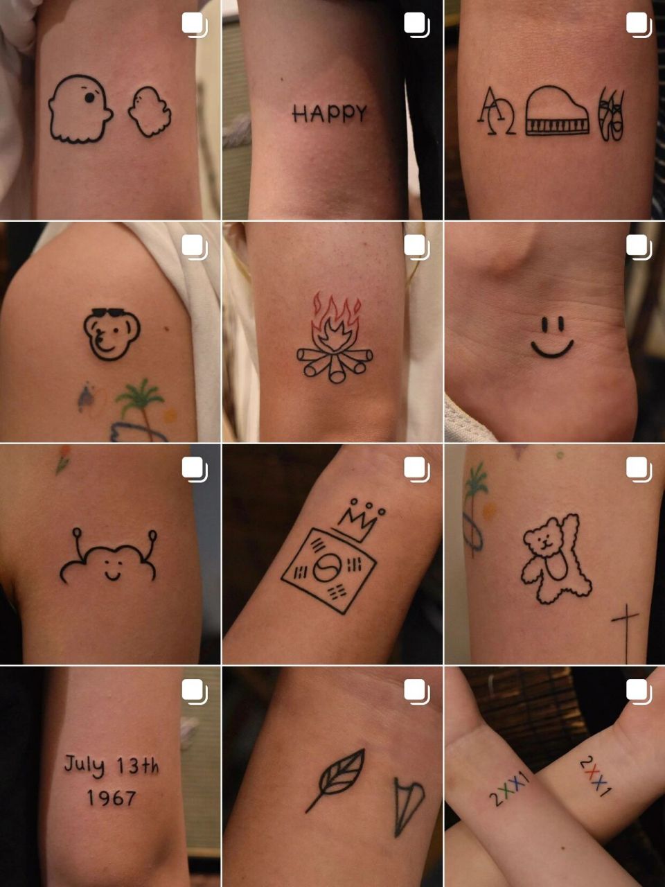 7315tattoo|超好看的简约纹身图案分享～ · 91收集的超多好看