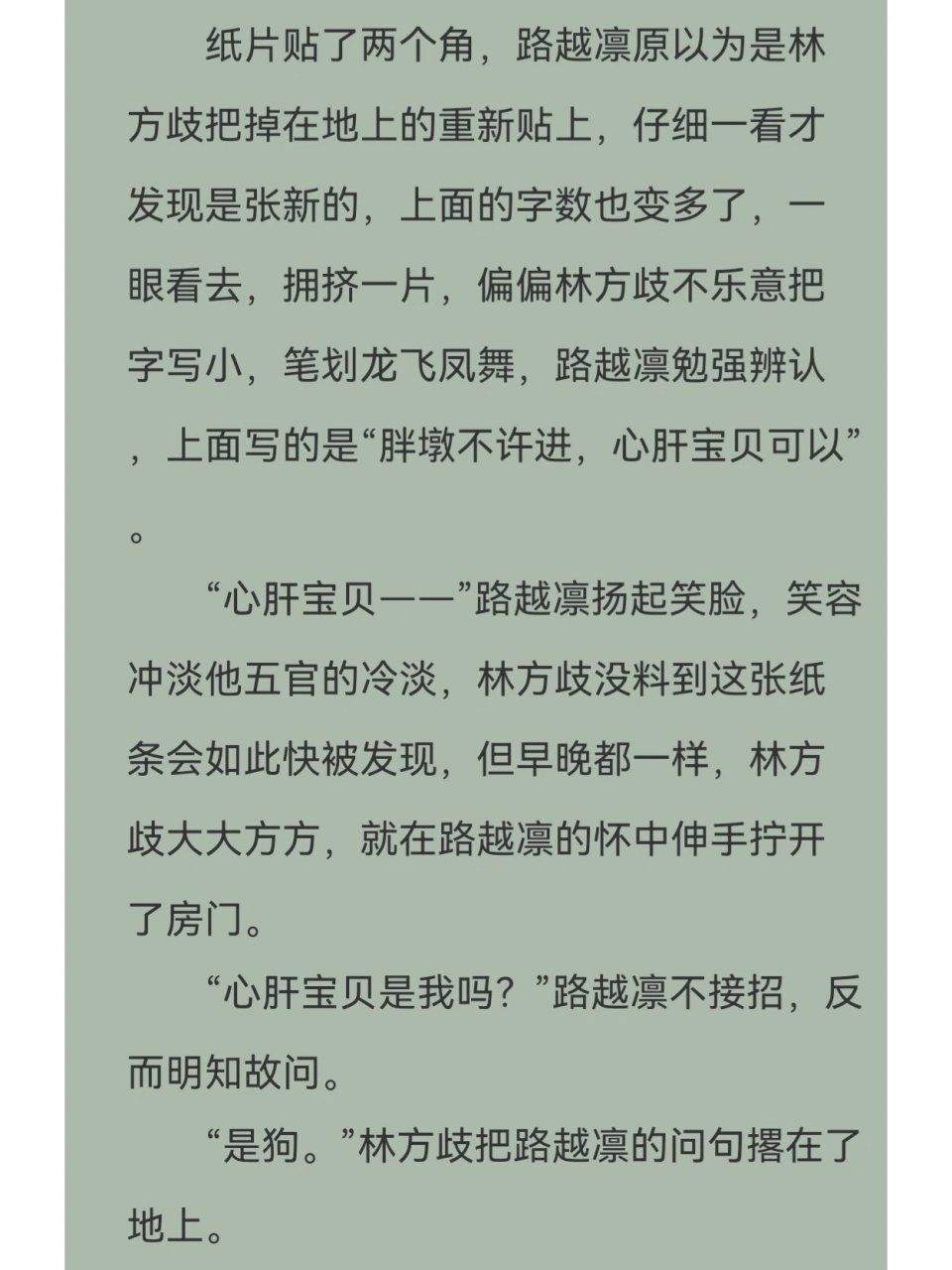 推文|年上潇洒攻74热血笨蛋受 相爱相杀7515 路越凛74林方歧