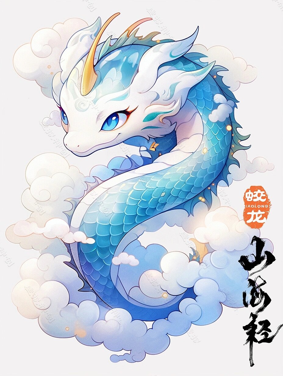 『蛟龙』山海经里可以兴风作浪的龙 【蛟龙】(幼年体) 蛟龙即蛟,是